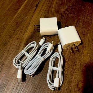 Apple iPhone chargers